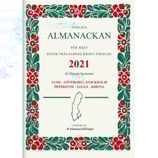 Almanacksförlaget Kalender 2021 Vanliga Almanackan häftad