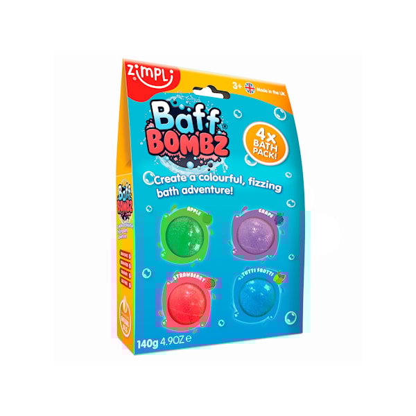 Zimpli Kids 4-pakke Baff Bombz Simba Toys
