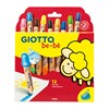 Jumbo Colored Pencils 12 pcs BL Giotto Be-bè