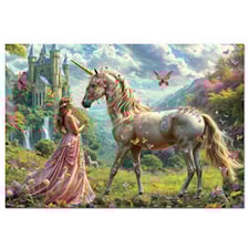 Pussel Unicorns And Butterflies 500 bitar, Educa