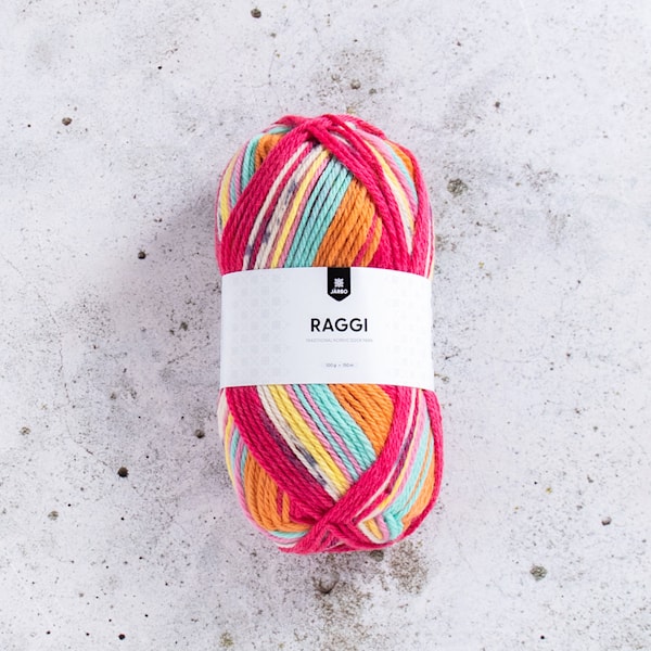 Raggi Garn Ullmiks 100 g Dragon Fruit (15220) Järbo