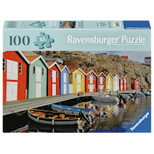 Colorful Houses in Sweden Pussel 100 Bitar Ad Ravensburger