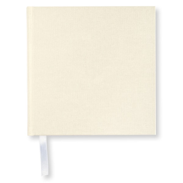 Notatbok Ulinjert 185 x 185 Off White Paperstyle
