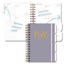 Studentplanlegger 19/20 GRIEG A5 Lilla