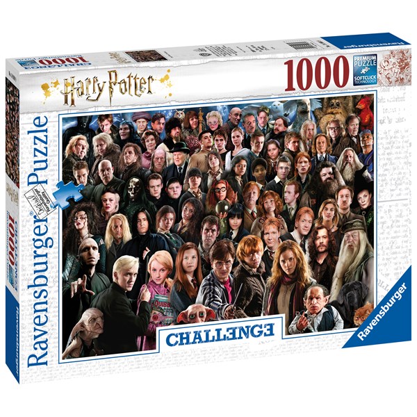 Harry Potter Challenge, Pussel, 1000 bitar, Ravensburger