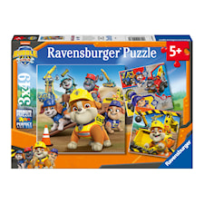 Rubble & Crew Work Vechicles Palapelit 3x49 palaa, Ravensburger
