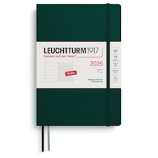 Weekly Planner & Notebook 2026 A5 Soft Forest Green Leuchtturm1917