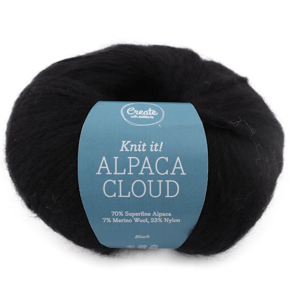 Alpaca Cloud 50 g Black A273 Adlibris