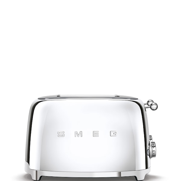 Smeg Brödrost 4-skivor Chrome (silver) - brödrostar Smeg Brödrost 4-skivor Chrome (silver) - brödrostar