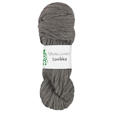 Lovikka 100 g Harmaa 215 Viking Garn