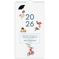 Familjekalender 2026 Ilon Wikland 220x430 mm Burde