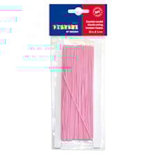 Elastisk Snodd Rosa 1 mm 25m, Playbox