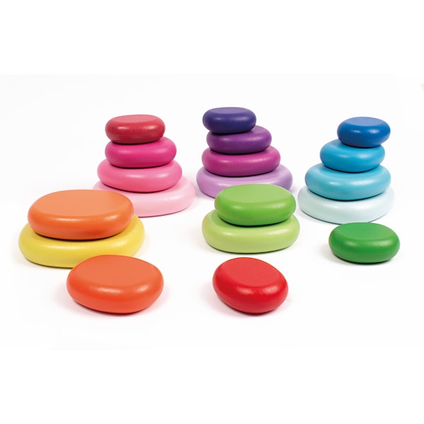 Trestener Fargerike Runde 20 stk MyPauze
