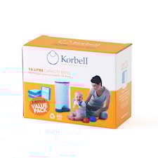 Korbell Refill Bleiebøtte 3-pack