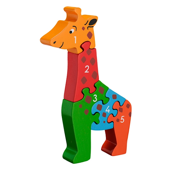 Pusledyr Giraff 1-5 Lanka Kade