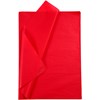 Silkepapir, 50x70 cm, 14 g, rød, 10 ark/ 1 pk.