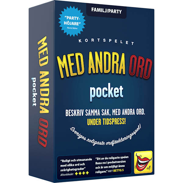 Med andra ord Pocket, Sällskapsspel, ALF (SE)