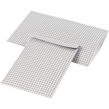 Papperspåsar Rutig 11,5x21 cm 12 st
