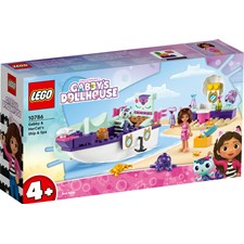 Gabby og Havkatts skip og spa LEGO®  Gabby's Dollhouse (10786)