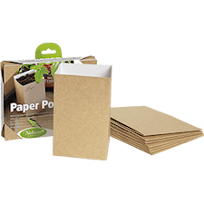 Miljövänlig pappkruka - Paper Pot 1,1L, 8 st