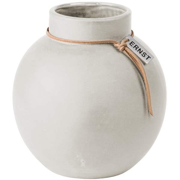 ERNST Vas H 14 cm Stengods Vit (hvit) - vaser ERNST Vas H 14 cm Stengods Vit (hvit) - vaser