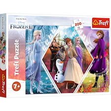 Sisters in Frozen Land, Frozen II, Pussel, 200 bitar, Trefl