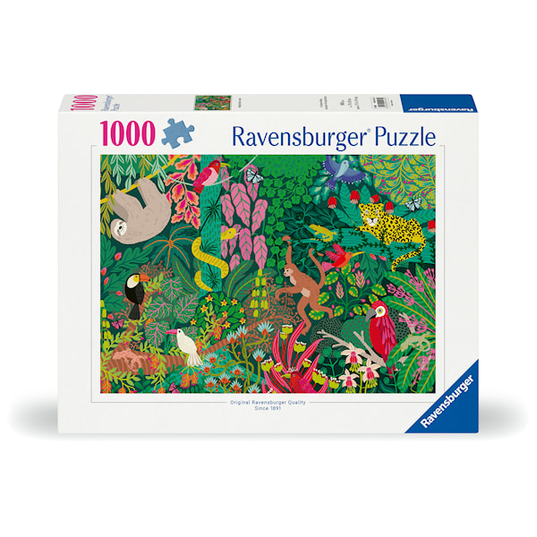 Magisk regnskogpuslespill 1000 brikker, Ravensburger