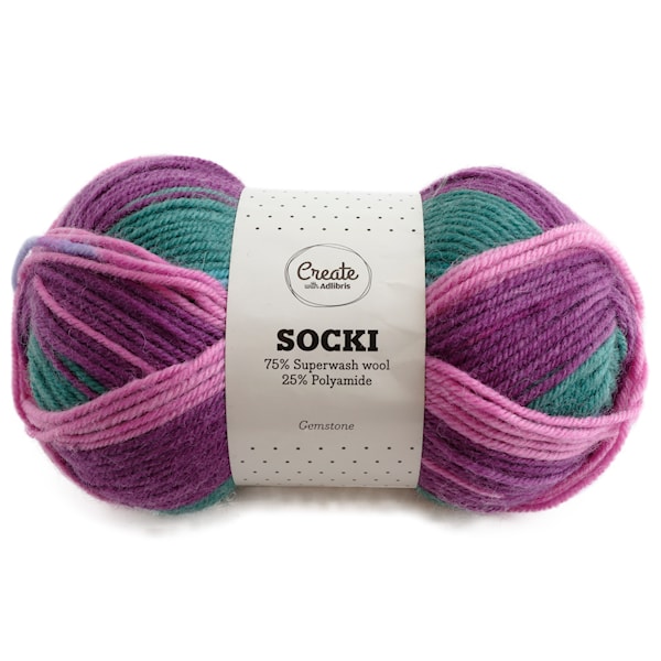 Adlibris Socki 100g Gemstone B049