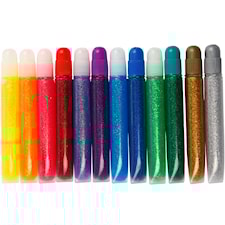 Glitterlim Mix 10 ml 12-pack