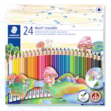 Suddbara Färgpennor Set Noris 24-pack Staedtler