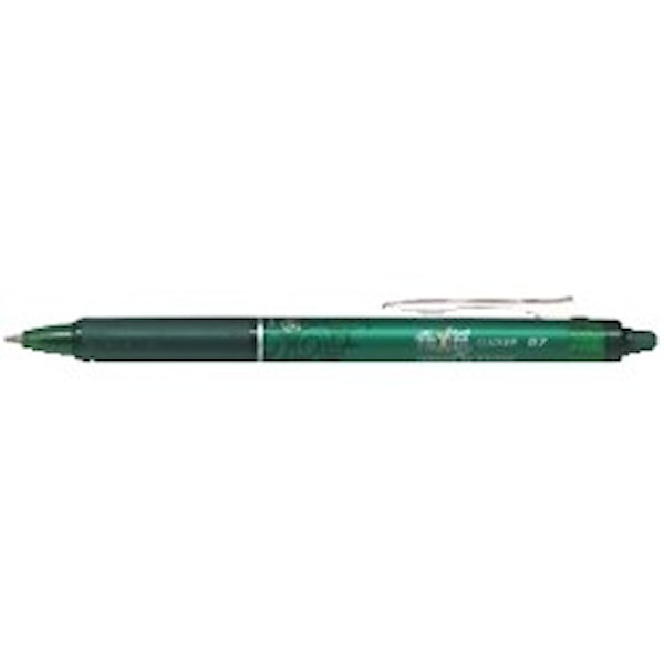 PILOT FriXion Ball Clicker Utviskbart blekk 0,7 grønn 417528 Tilsvarer: N/A