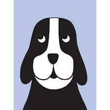 Hund Poster 30x40 cm