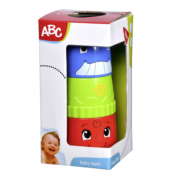 Bøtte med Stablekopper ABC
