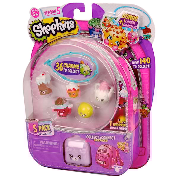 Shopkins-sett, 5-pack, Sesong 5, Shopkins