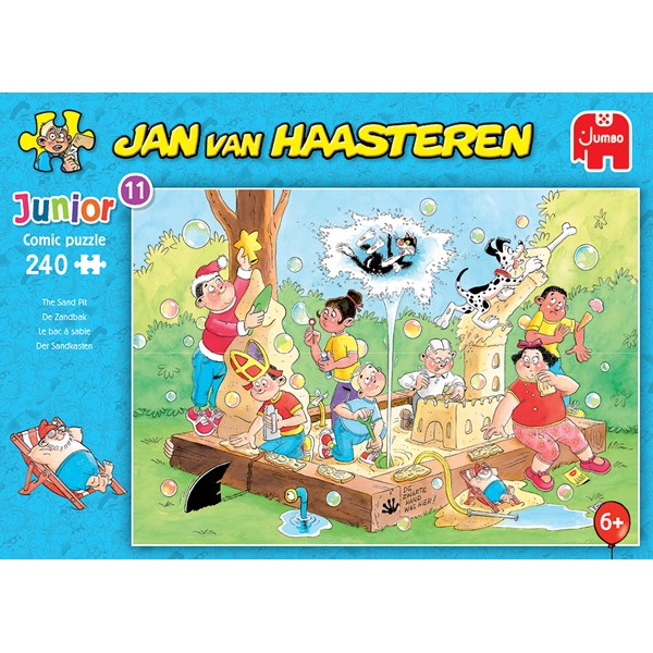 Jan Van Haasteren Junior The Sand Pit Pussel 240 bitar, Jumbo