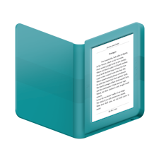 Läsplatta Letto Frontlight 2 Turquoise