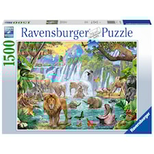 Waterfall Safari, Pussel, 1500 bitar, Ravensburger